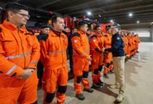 La brigada USAR de Córdoba se despide antes de partir hacia Venezuela