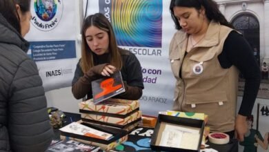 Estudiantes y docentes cordobeses participando del Encuentro Nacional de Cooperativismo y Mutualismo Escolar