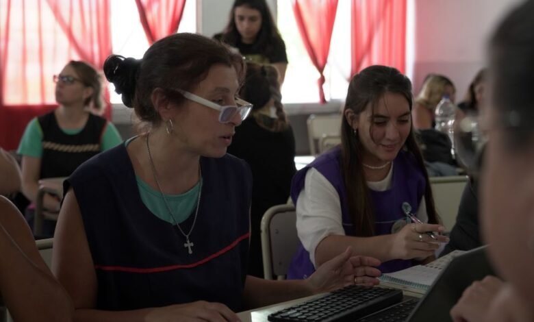 Docentes en una sesión de formación continua en Córdoba