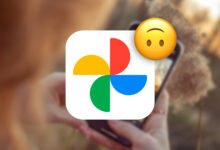 Imagen de la aplicación de Google Fotos con la función de búsqueda tradicional