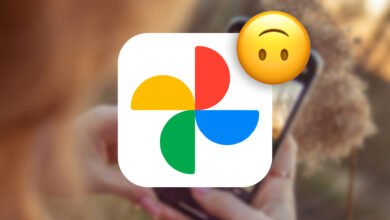 Imagen de la aplicación de Google Fotos con la función de búsqueda tradicional