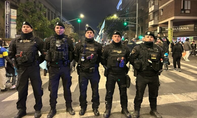 Imágenes de la Policía de Córdoba en el Patio Olmos