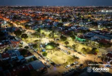 La Plaza Prusia de Bº Industrial Oeste se renueva con iluminación LED y obras de infraestructura