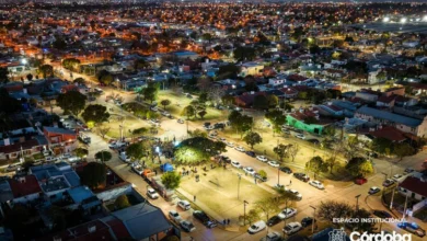 La Plaza Prusia de Bº Industrial Oeste se renueva con iluminación LED y obras de infraestructura