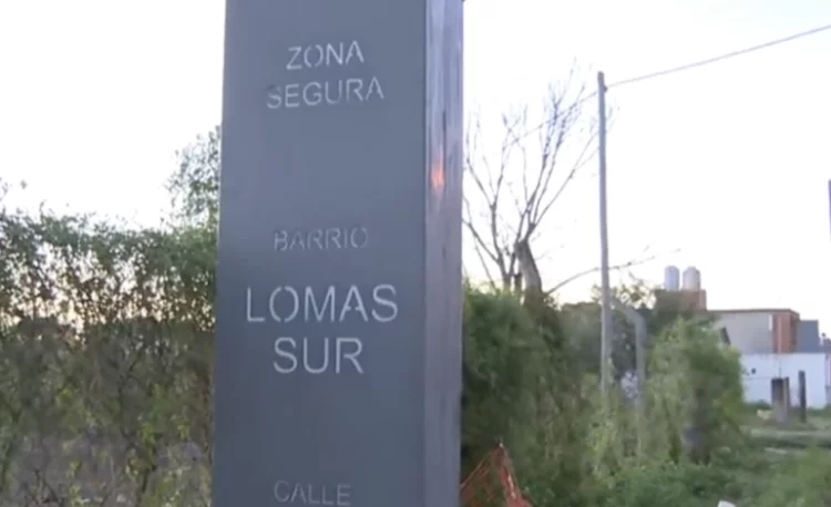 Portones de seguridad en calles de Villa Allende