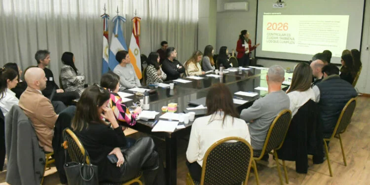 Imagen de un taller sobre seguridad vial en Córdoba