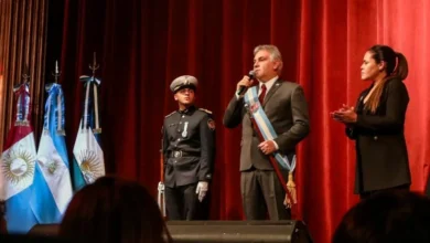 Imágenes de la ceremonia del Día de la Independencia en Río Cuarto
