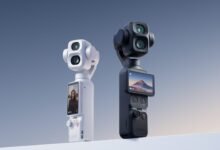 Imagen de la DJI Osmo Pocket 4P en acción, mostrando su capacidad para grabar en diferentes entornos