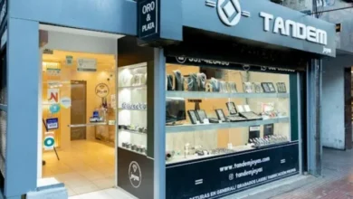 Imagen de la joyería Tandem Joyas después del saqueo
