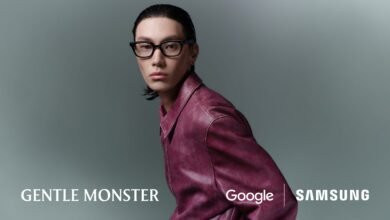 Imagen de las gafas inteligentes de Samsung con diseño elegante y minimalista