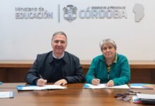 Firma del convenio entre Córdoba y Buenos Aires para mejorar la educación