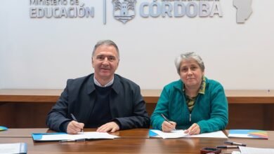 Firma del convenio entre Córdoba y Buenos Aires para mejorar la educación
