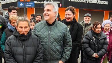 Imagen de las obras de bacheo y rehabilitación en el barrio Marqués de Sobremonte