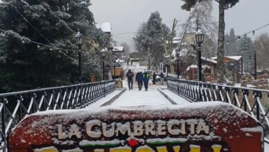Imagen de la ciudad de Córdoba con el estadio Mario Alberto Kempes al fondo