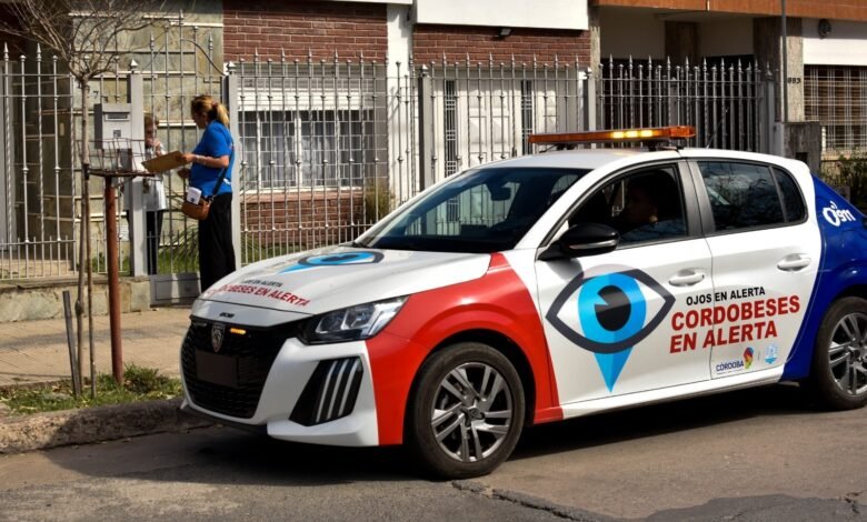 Personal de Cordobeses en Alerta en acción