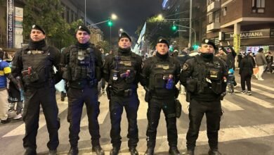 Imagen de la Policía de Córdoba en acción durante un evento masivo