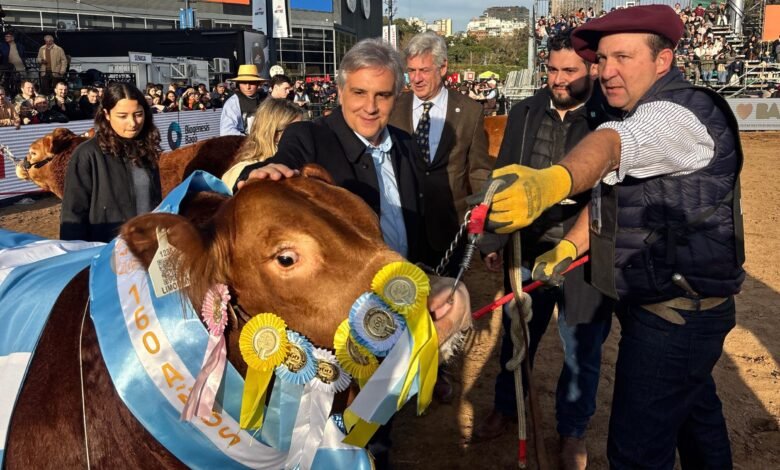 Gobernador Martín Llaryora en la Expo Rural de Palermo
