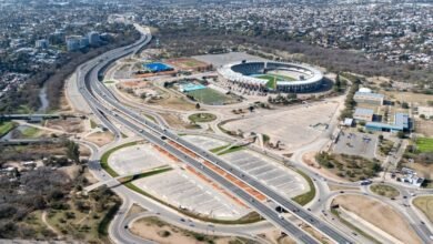 Imagen de las nuevas playas de estacionamiento en el Estadio Mario Alberto Kempes