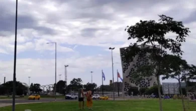 Imagen de un cielo nublado en Córdoba