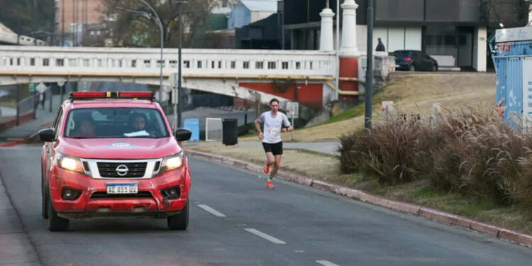 Corredores en la Maratón Ciudad de Córdoba