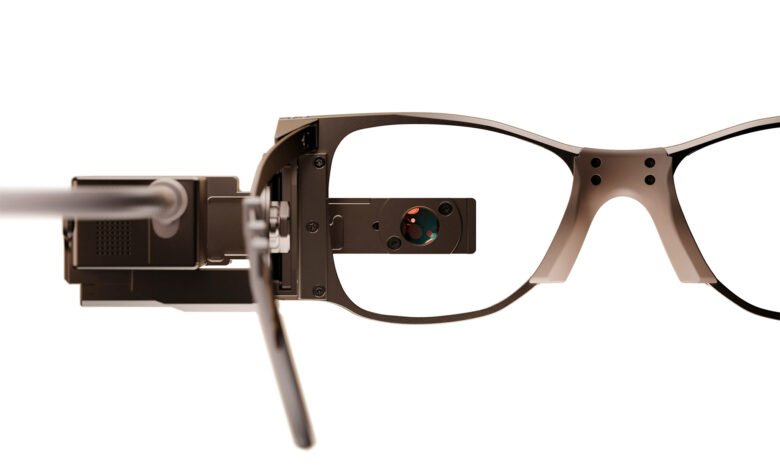 Imagen de las gafas inteligentes para el tratamiento de la degeneración macular