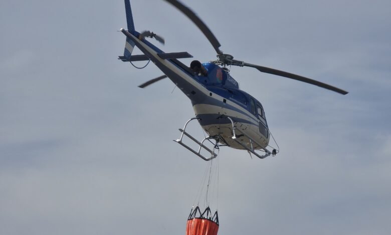 Vigilancia aérea en Córdoba para prevenir incendios forestales