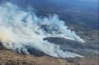 Incendio forestal en La Calera, Córdoba