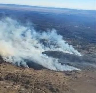 Incendio forestal en La Calera, Córdoba