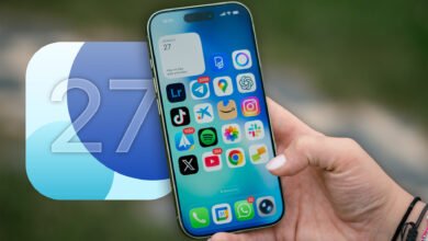 Imagen de un iPhone con una pantalla de seguridad