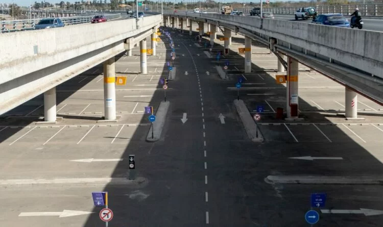 Estacionamiento en el Mario Alberto Kempes