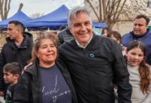 Inauguración de pavimento en Barrio Alberdi, Río Cuarto
