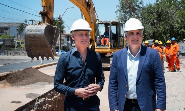 Gobernador Llaryora en la inauguración de obras en el sur de Punilla