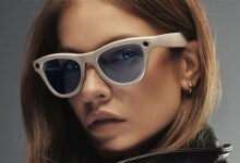 Imagen de las gafas inteligentes de Meta con tecnología de grabación constante