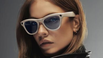 Imagen de las gafas inteligentes de Meta con tecnología de grabación constante