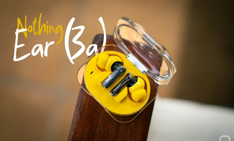 Imagen de los Nothing Ear (3a) en diferentes colores