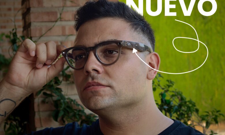 Imagen de las Ray-Ban Meta con la nueva actualización