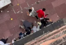Imagen de la Policía de Córdoba en el Patio Olmos