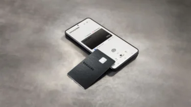 Imagen de la Samsung Galaxy Card, la nueva tarjeta de crédito de Samsung