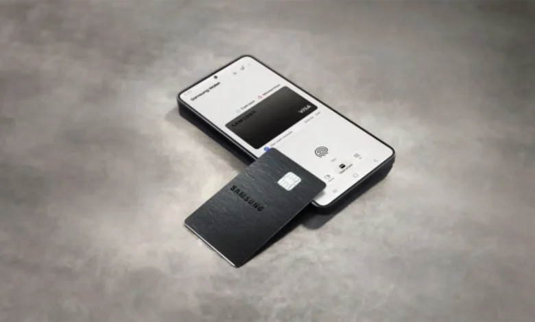 Imagen de la Samsung Galaxy Card, la nueva tarjeta de crédito de Samsung