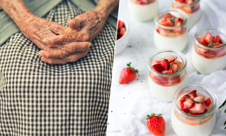 Imagen de un yogur de La Fageda, la marca favorita de María Branyas