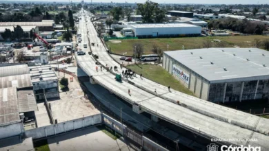 Imagen de la obra del altonivel Vélez Sarsfield en Córdoba
