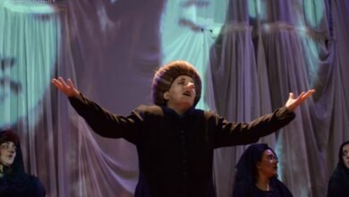 Imagen de la obra Bernarda (La de la casa) en el Teatro Real de Córdoba