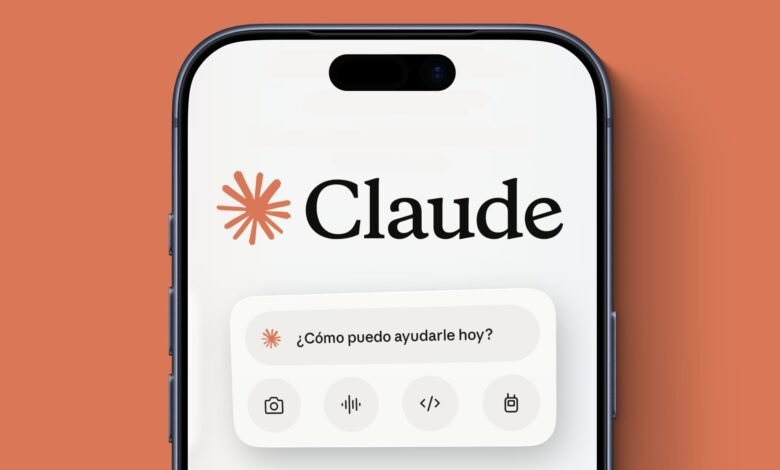 Pantalla de Claude mostrando animación de carga durante la caída del servicio