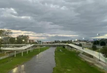 Imagen de un termómetro mostrando un descenso de temperatura