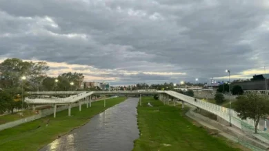 Imagen de un termómetro mostrando un descenso de temperatura