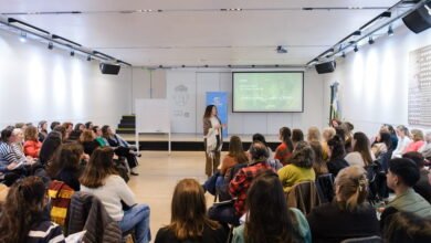 Foto de la primera clase de la séptima edición de la Diplomatura en Competencias Emprendedoras