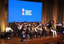 Gobernador Martín Llaryora y representantes de la cultura comunitaria en El Panal, Córdoba