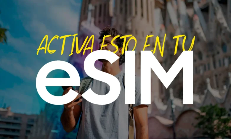 Imagen de una eSIM en un móvil