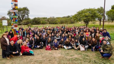 Docentes participando en una capacitación sobre educación ambiental en La Para
