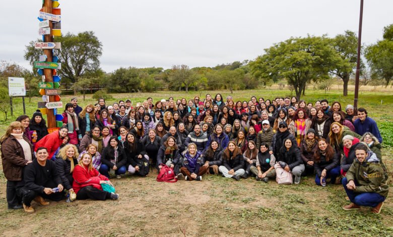 Docentes participando en una capacitación sobre educación ambiental en La Para